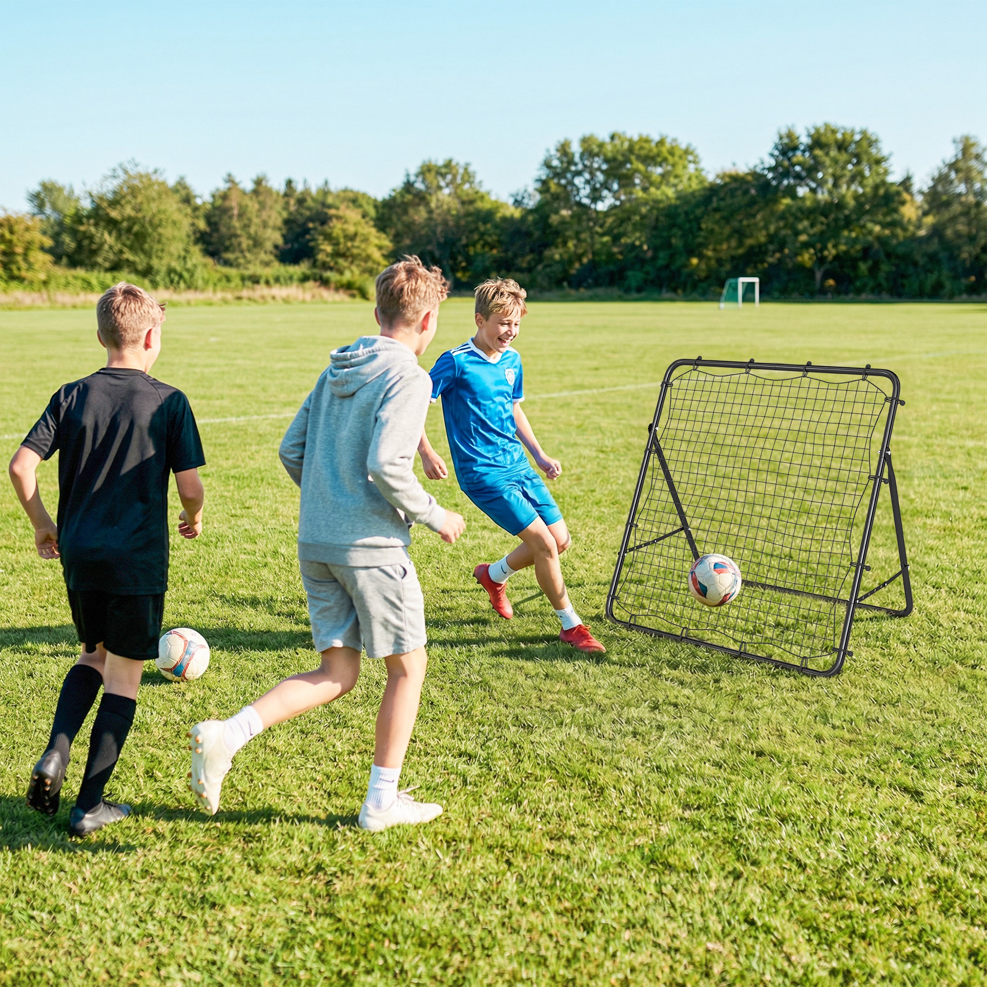 Filet de rebond football pliable 5 angles – 120 cm – vue 7