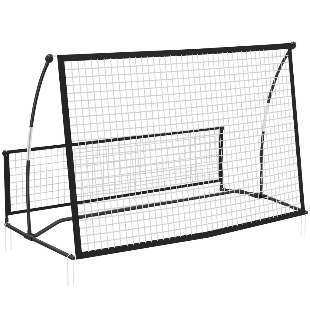 Opvouwbaar 2-in-1 Voetbal Rebounder Net – 200 cm