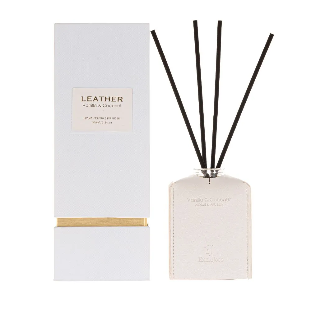 Diffuseur à bâtonnets vanilla & Ccoconut – Leather feel - Image 2