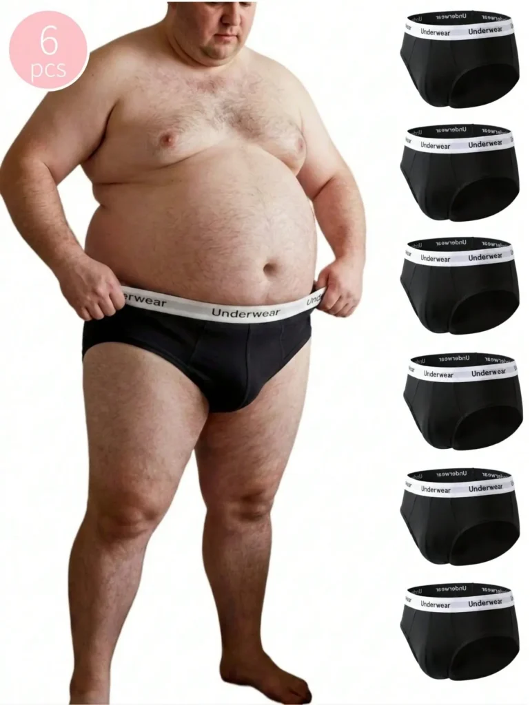 Lot de 6 boxers homme grande taille multicolores – Sous-vêtements confortables - Multicolore