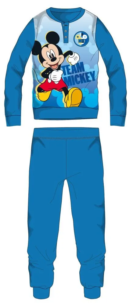Pyjama Polaire Enfant Disney Mickey – Bleu Clair – 98