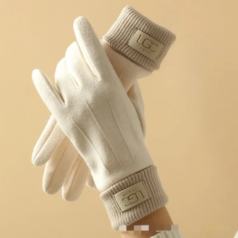 Gants Tactiles Femme Doublés et Chauds – 5 Coloris