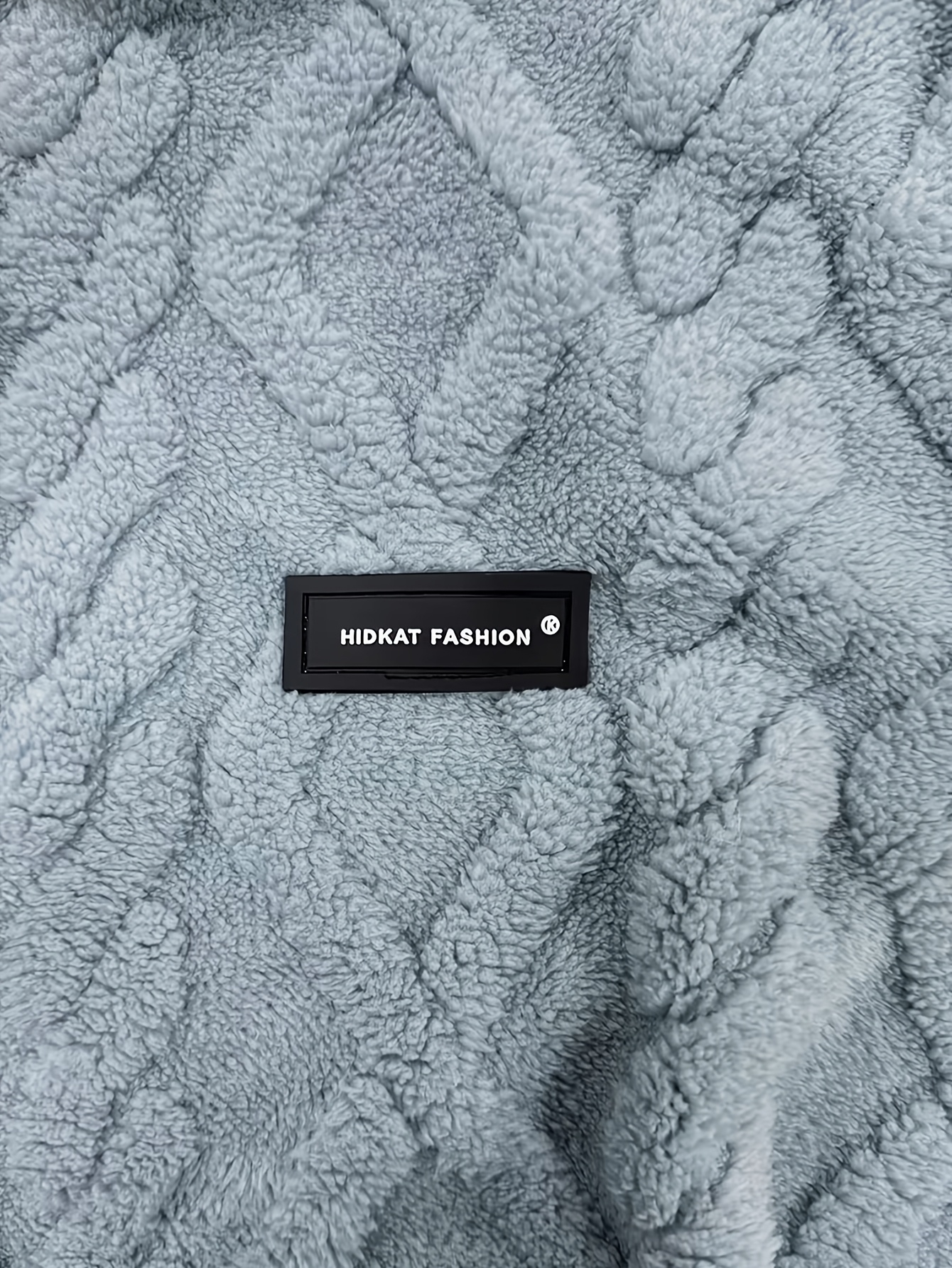 Sweat Homme à Capuche en Polaire Jacquard Double Face – Hiver